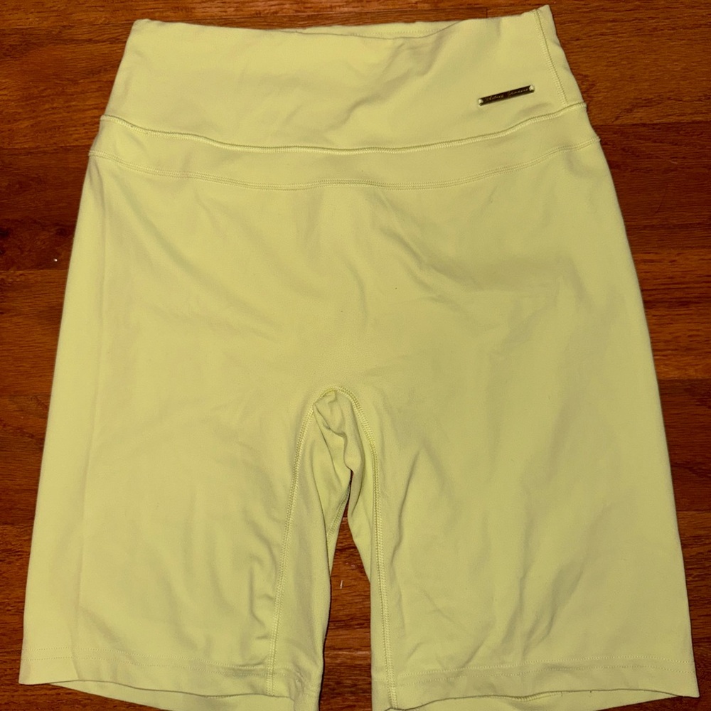 Women's Yellow Shorts